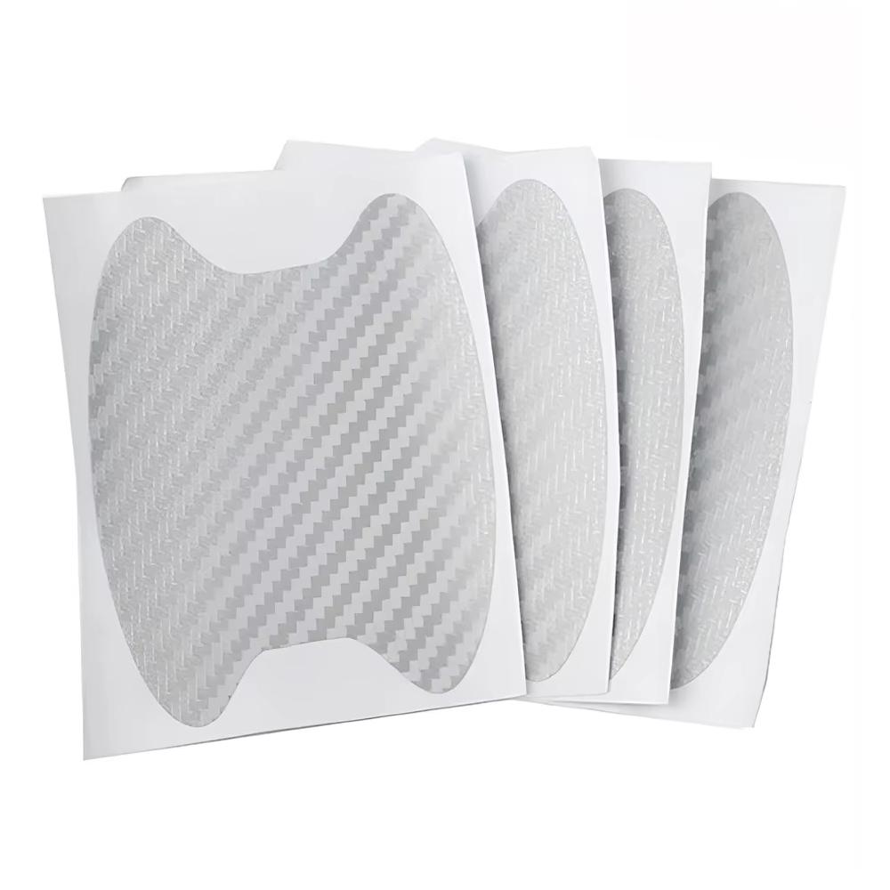 4 Stück Auto Türgriffschalen Schutz Carbonfaser Aufkleber Kratzschutz Lackschutz Aufkleber