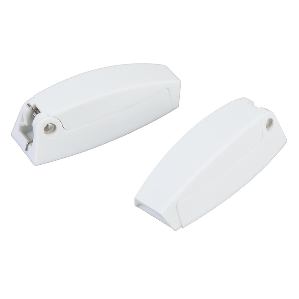 2pcs RV Baggage Door Catch Nylon Trailer Storage Door Latch Hook Door Holder for Motorhome Boat Camping Car Yacht