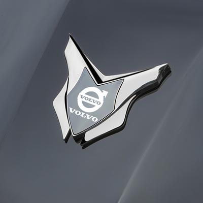 3D Badge Sticker Car Fender Logo Rear Trunk Sticker for XC60 S90 XC90 S60 XC40 V60 V90 S40 Volvo EX30 C40 C70 Accessories
