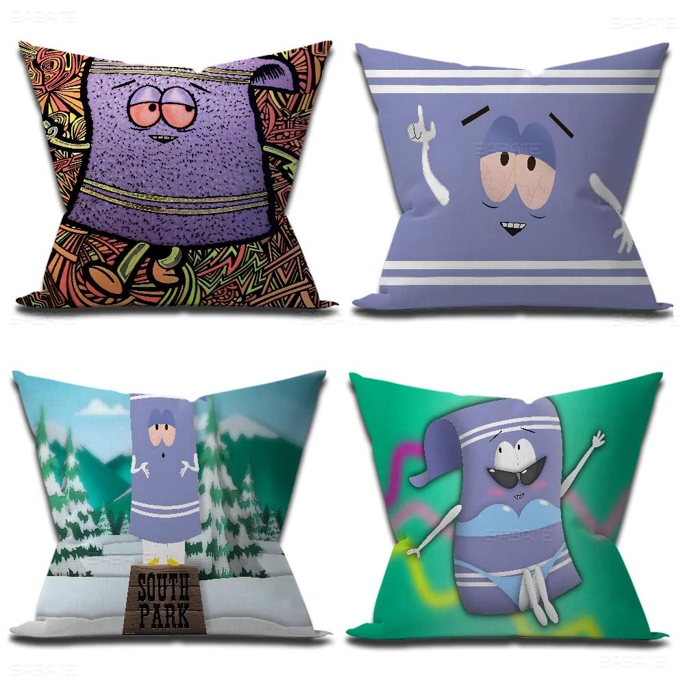 Purple Eyes Towelie Pillow Anime Pillow Sofa Bed Head Pillow Cover Cushion Cover 45x45 cm Fashion