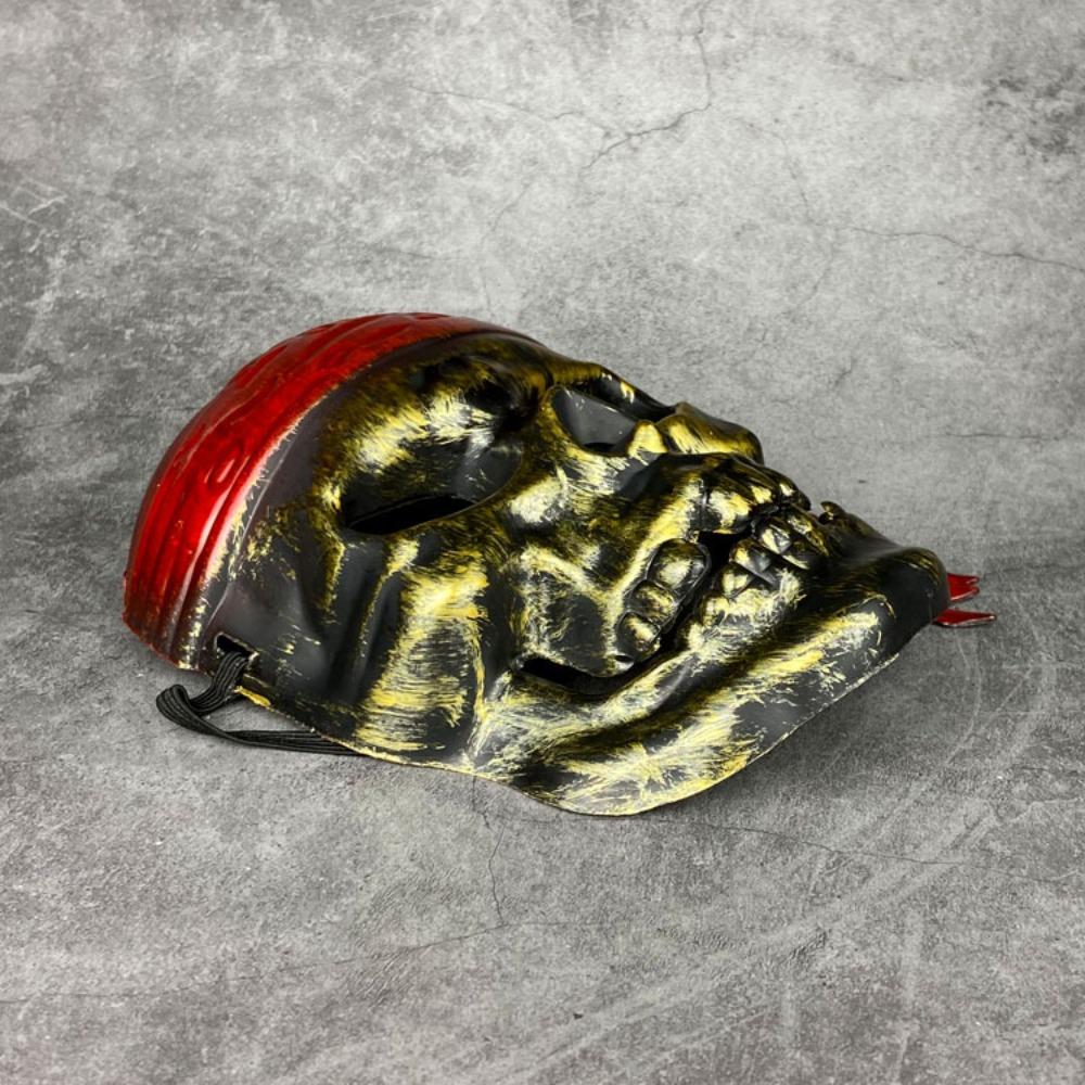 Masquerade Funny Ghost Mask Silver/golden Prom Mask Performance Pirate Skull Mask  Valentine's Day