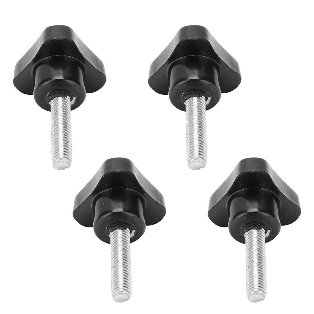 10 Stück Knopfschraube Drehbank Handgriff Drehknopf Mutter Schraube Dreieckiger Feststellgriff Beschläge M5x20x20