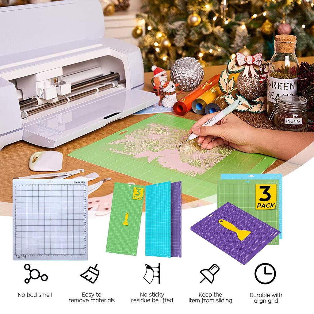 Satın alın 3/1PCS Mixed Color Engraving Machine Base Plate Cutting 4 ...