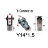Y-Connector Hydraulic Tie Rod Cylinder Cast Steel Welded Fisheye Y-Fitting HOB I Type