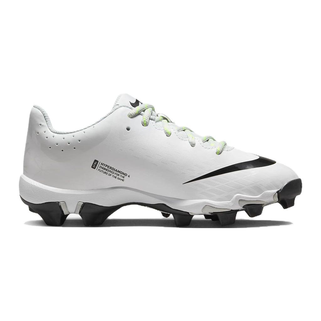 Nike Hyperdiamond 4 Keystone GG GS White Black Kids Sneakers Photon-Dust Volt CZ5919-103