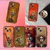 Day of the Dead Mexican Catrina Skull Phone Case For iPhone 17,16,15,14,13,12,11,Pro,XS,Max,XR,Plus,E,SE4,Mini Black Soft Cover