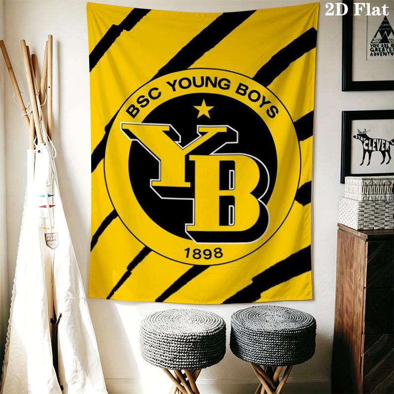 BSC Young Wall Tapestry Aesthetic Wall Hanging Printed Fabric Blanket Decorative Tapestries for Bedroom Living Room Home Decor