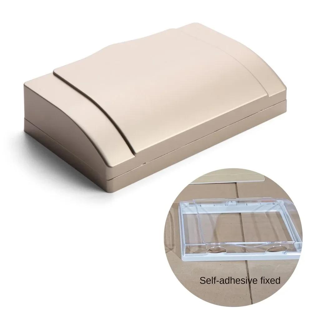 Plastic Switch Protection Box Double Sockets Waterproof Electric Plug Cover Transparent 86 type Socket Splash Box