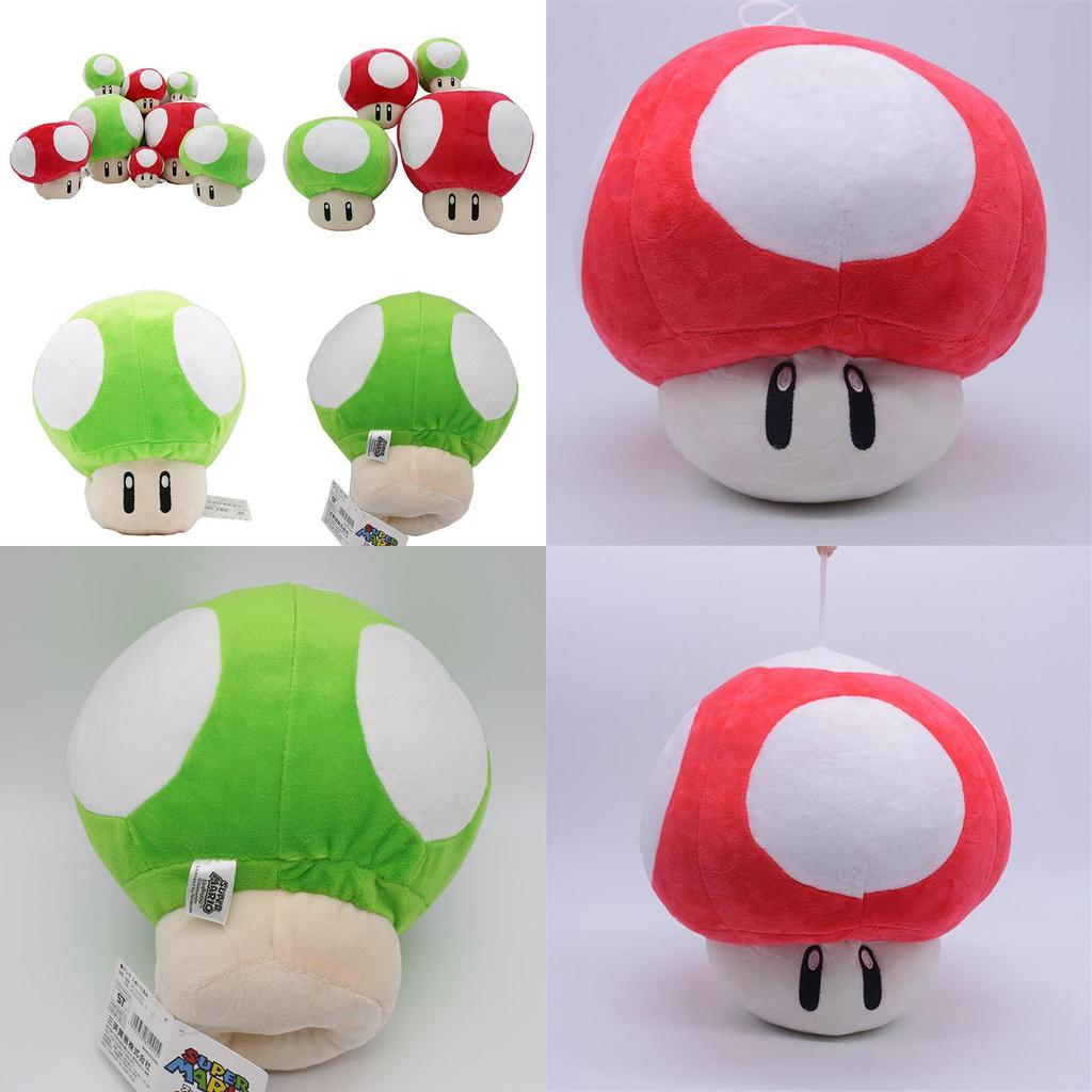 Adorable Peluche de Super Mario Muñeco Hongo En Diseños Coloridos Para la Alegría de los Niños