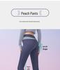 Peach Color Block High-Intensity Shockproof Sports Bra with Beautiful Back Design, No Pads Needed