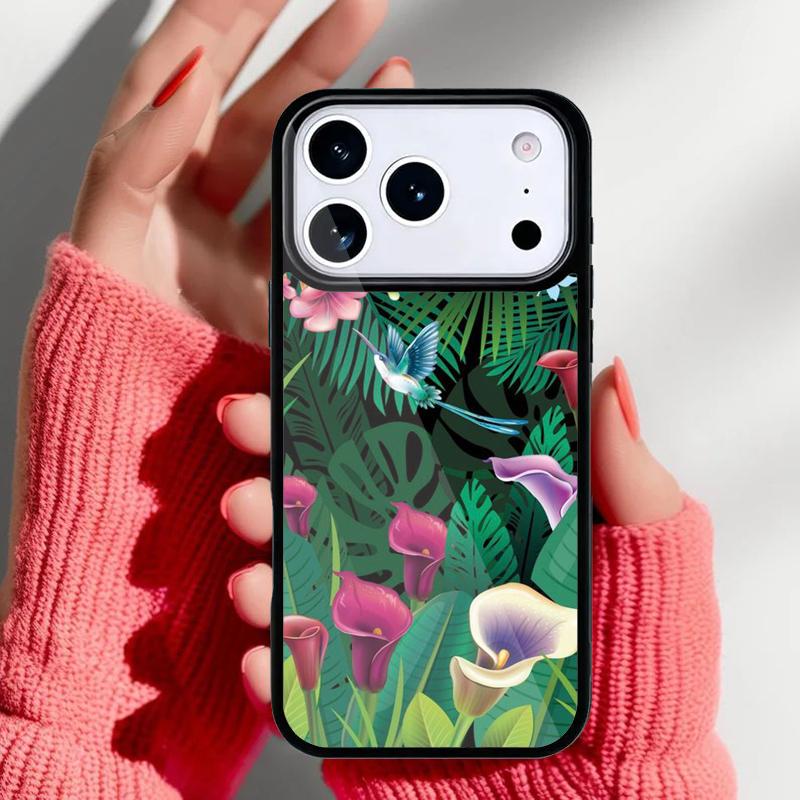 Tropical Paradise Hawaiian Birds Phone Case for iPhone 17 Air 16e 15 14 13 Pro Max Back Cover for 12 11 Pro Coque