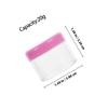 12Pcs Refillable Containers Leak-Proof Small Travel Cream Jars Portable Lightweight Lotion Dispenser for Face