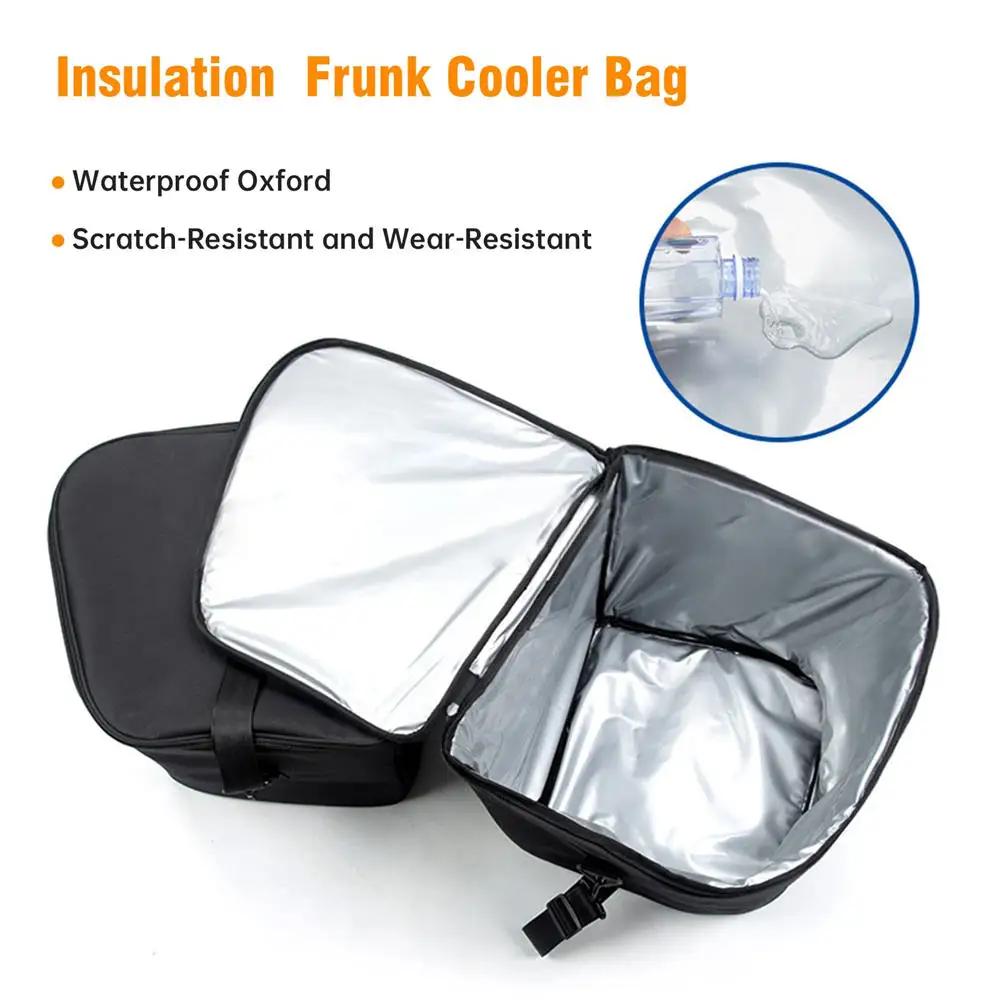 For Tesla Model Y Juniper 2025 Frunk Cooler Organizer Insulation Bag M3 Highland Front Trunk Storage Insulated Outdoor Camping