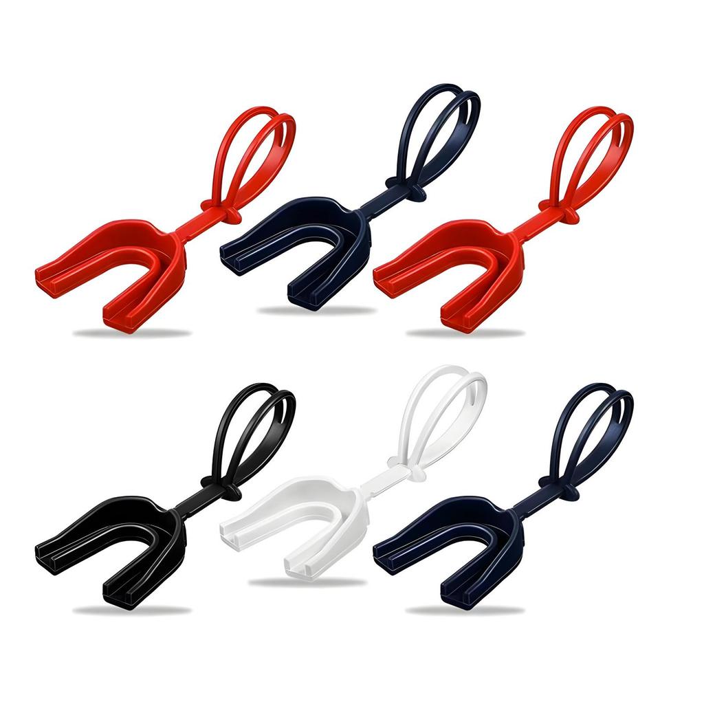 Adult Silicone Shock-Absorbent Mouthguard for Rugby, Volleyball, Baseball & Hockey