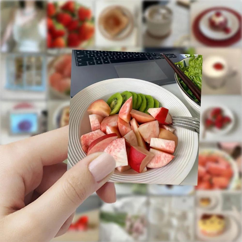 60PS Realistic and Beautiful Life Mall Fresh Graffiti Stickers for Bicycle Hand Account Pencil Case Decals LanLanStickersWorld