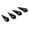 4Pcs Aluminum Alloy Spike Wheel Tire Valve Stem Car Truck   Dust   Covers Blue