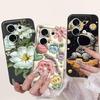 Stilvolle Blumenbemalte Hülle Für Infinix Zero 30 X6731 Case Weiche Silikon Handyhülle Für Infinix Zero 30 Zero30 5G Rückseite