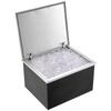 28"x16"x17" Einbau-Eiskühlbox Eisbehälter Eisbox Edelstahl mit Deckel