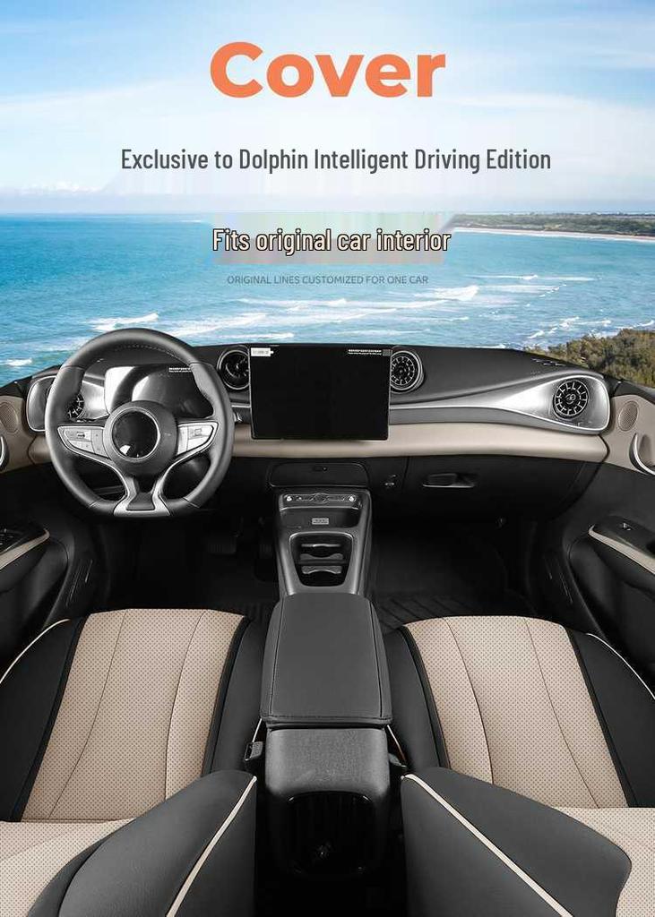 2025 BYD Dolphin Intelligent Driving Seat Covers - All-Season Universal Full Coverage Car Cushions