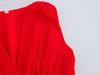 2025 Spring Asymmetrical Chiffon Dress - Elegant European & American Fashion for Women