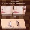 6Pcs Velvet Flocked Cosmetic Puffs Liquid Foundation Chocolate-Shaped Flocked Powder Puff Set Women Girls Make Up Tools