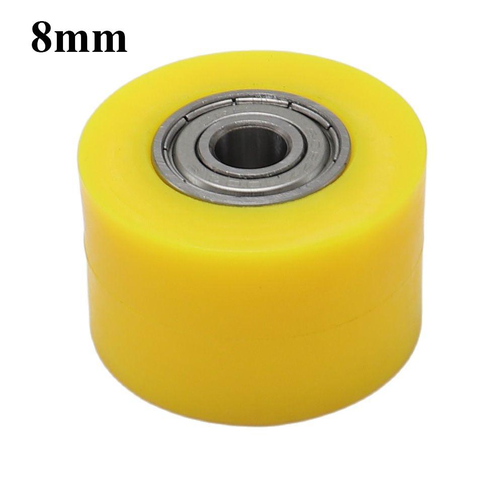 M8 Drive Chain Roller Pulley Wheel Slider Tensioner Wheel Guide For Street Pit Pro Dirt Bike Enduro Motorcycle Motocross CRF 8mm