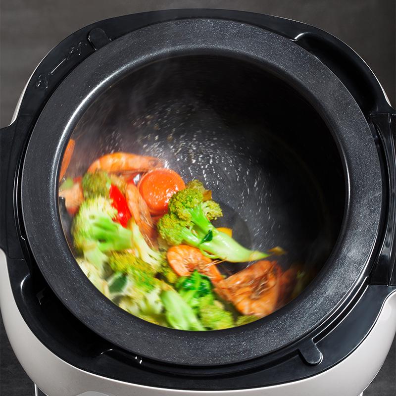 German Automatic Drum-Style Stir-Fry Robot for Home & Commercial Use