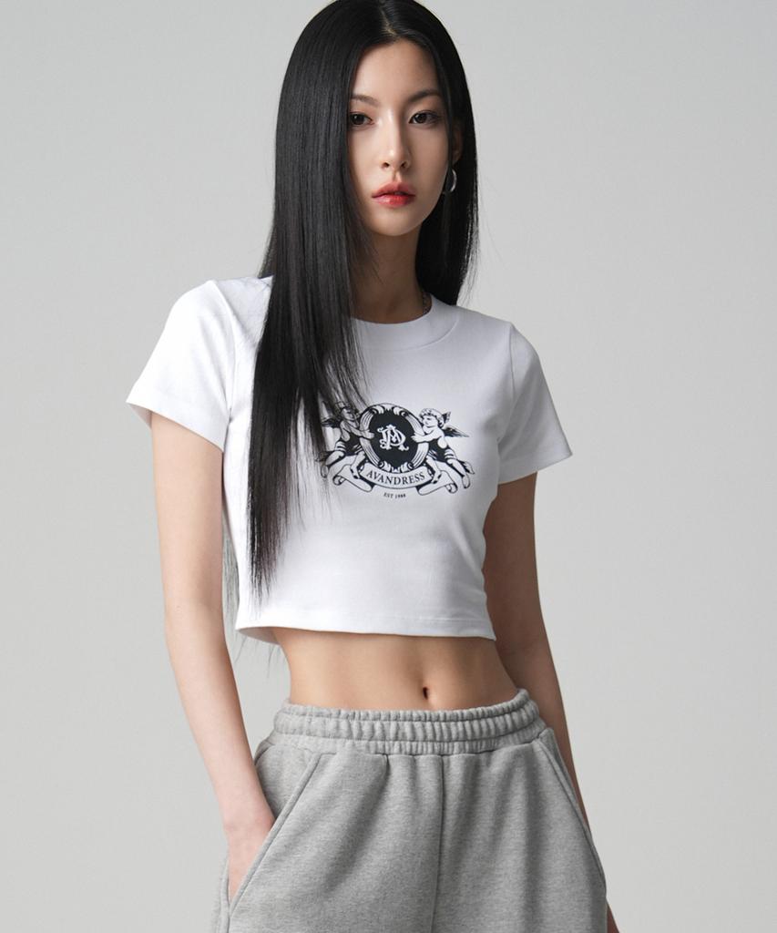 AVANDRESS Angel Crop T-Shirt - 3Col