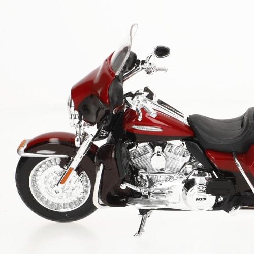 Maisto 1/12 Scale Harley-Davidson 2013 FLHTK Electra Glide Red / Diecast Model Car, Motorcycle, Finished Model 32323
