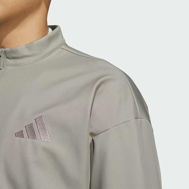 Adidas Sports Casual Fashion Versatile Long Sleeve Jacket Men Jackets Gray JY6952