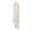 BARBARA Women S Gray Crepe Homewear dreSS Agw4629l