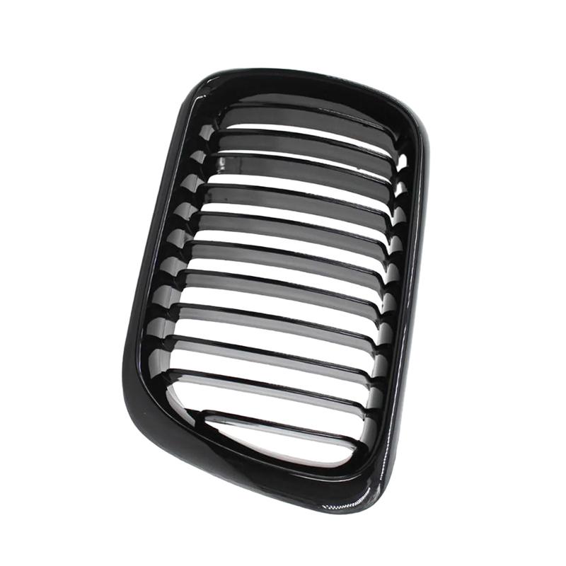 Car Front Hood Kidney Grille Grill Gloss Black For BMW E36 3 Series 1997 1998 1999 Facelift 51138195152 51138195151