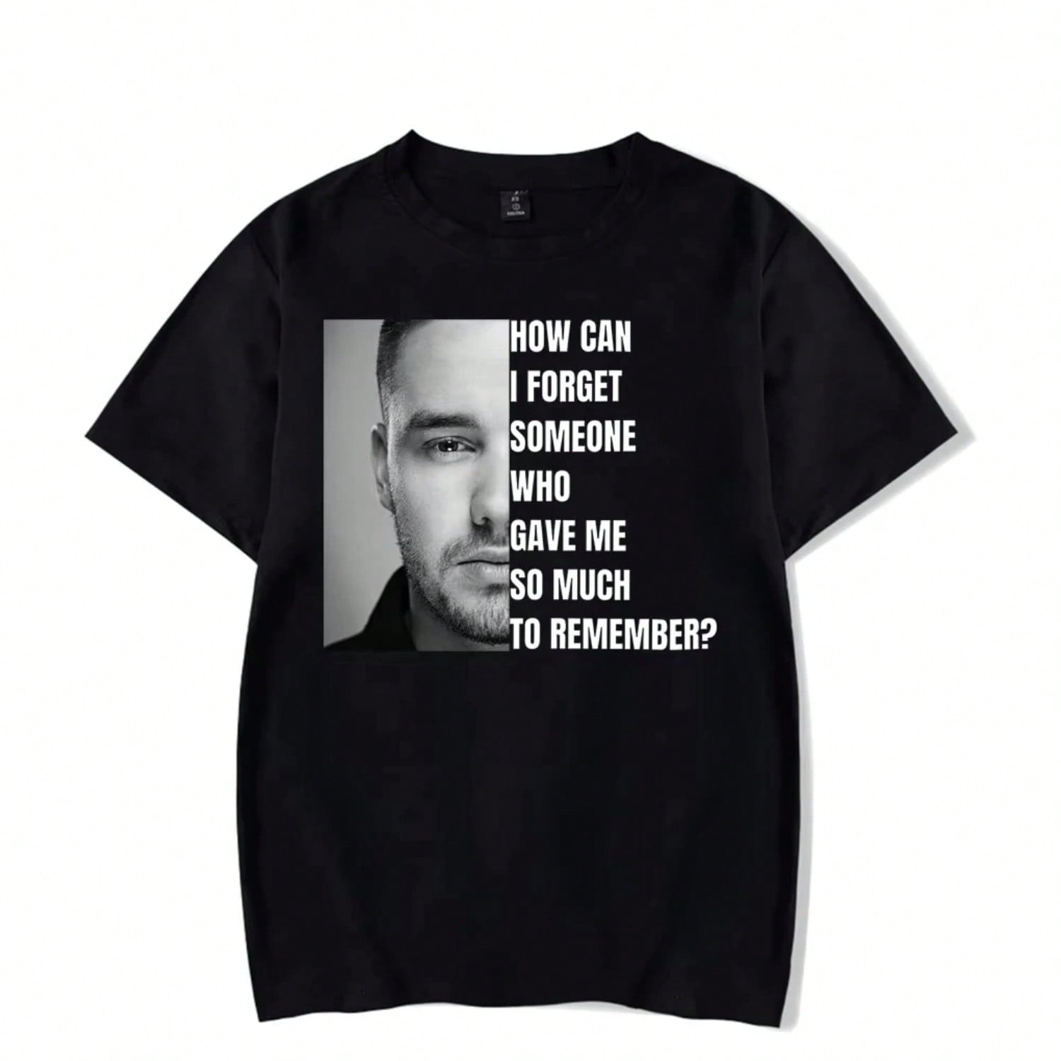 Liam Payne 1993-2024 Tribute Singer Rip LP1 Album Same T-Shirt Teardrops Tees Short Sleeve Men/Women Rip Hip Hop Tops Oversized S разноцветный