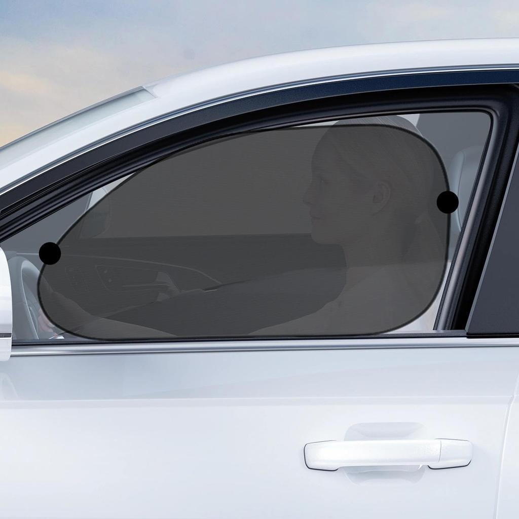 Car Window Shades, Car Window Shade Mesh | Side Window Screen, Car Mesh Sun