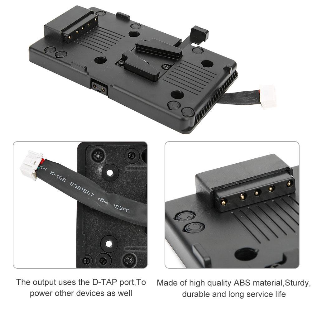 V Mount V Lock Battery Plate D TAP Power Supply System for BMD URSA mini4K 4.6K EF URSA Camera