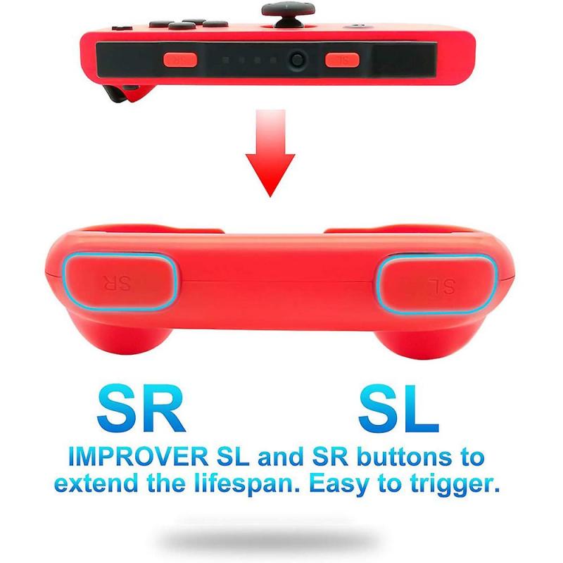 Left+right Joycon Bracket Holder Handle Hand Grip Case For Nintendo Switch Ns Oled Joy-con Controller Gamepad Stand Support