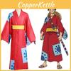 One Piece Wano Country Cosplay Costume For Monkey D Luffy Fans