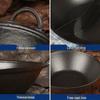 Commercial Cast Iron Flat-Bottom Divided Hot Pot