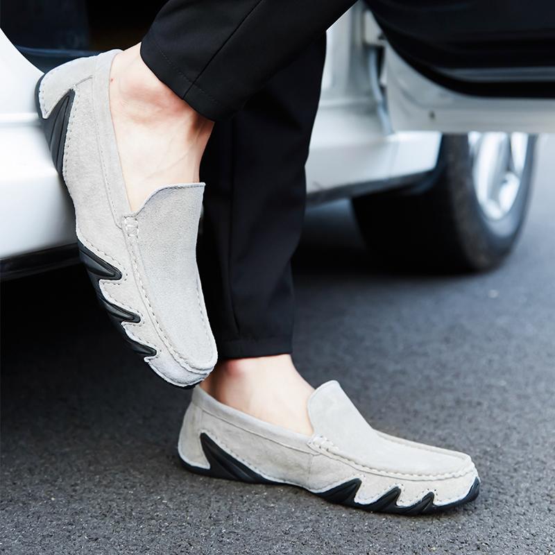 Fashion New Luxury Mens Loafers Handmade Clasicc Comfortable Slip On Casual Shoes Moccasin Soft Bottom Walking Boat Shoes Designer Dress
