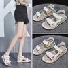Sports sandals women's summer new fairy fashion casual comfortable soft sole light flat sandals
