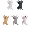 Charming Cat Pen Holder: TikTok's Cute Japanese Dancing Cat with Raised Paws, Functional and Adorable, Colorful Toy.