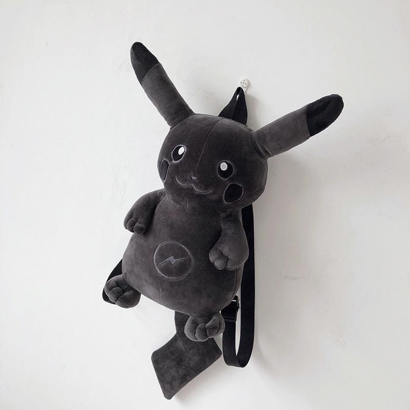 Cute Cartoon Pikachu Plush Backpack For Students