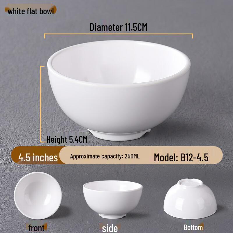 Melamine Restaurant Dining Plate Set