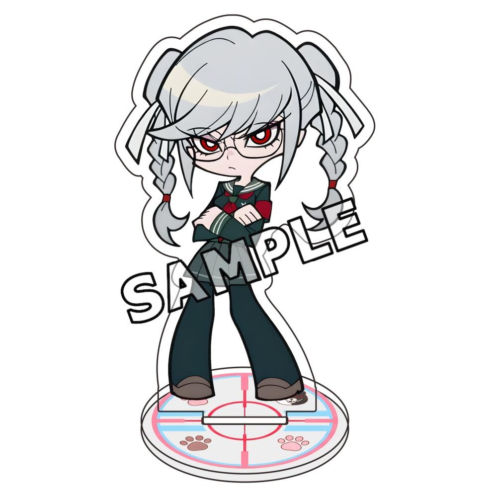 10cm Q Version Danganronpa Acrylic Stand Key Nagito Chiaki Kokichi Kyoko Anime Desktop Decor Birthday Collection Gift