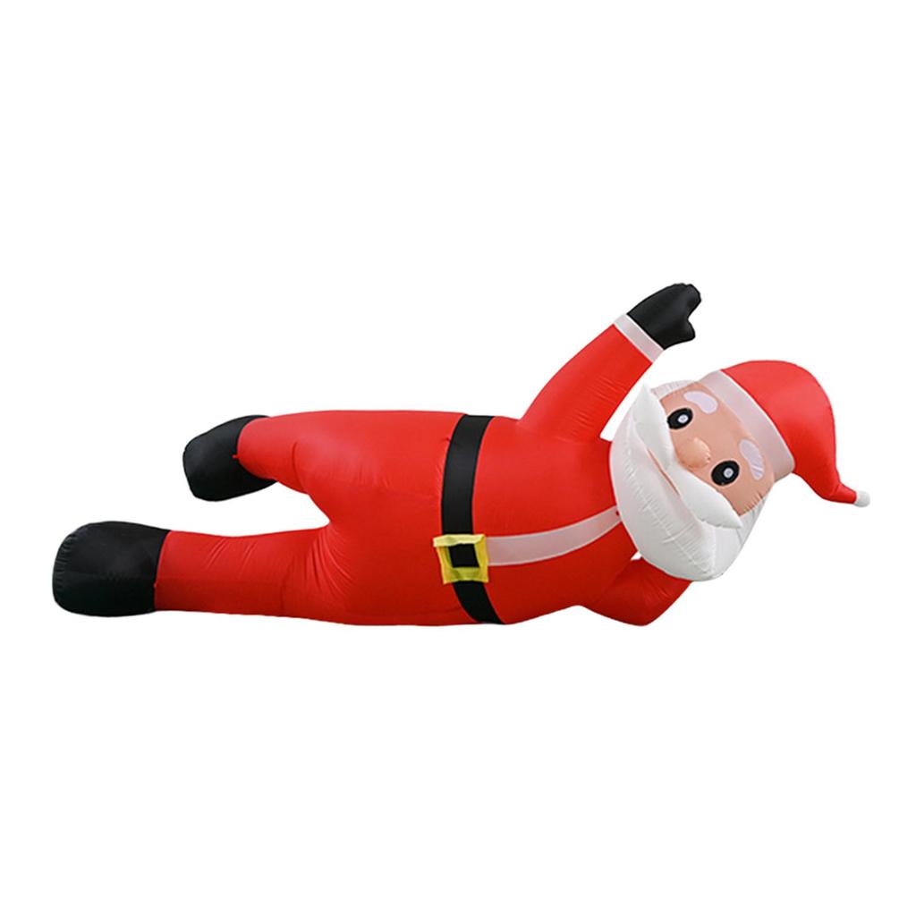 Christmas Inflatable Santa 5.9ft Built in LED Lights Outdoor Decoration Inflatable Figure for Yard Outside Indoor Patio Decor