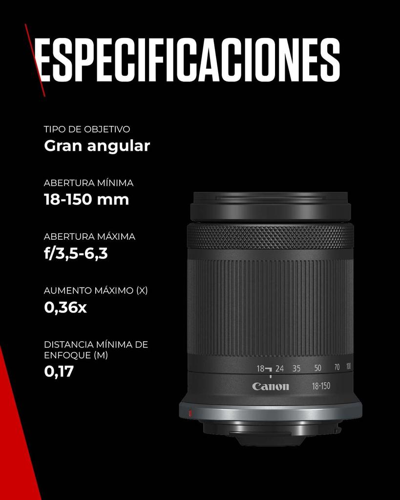 Canon IS STM Canon RF-S18-150mm F3.5-6.3