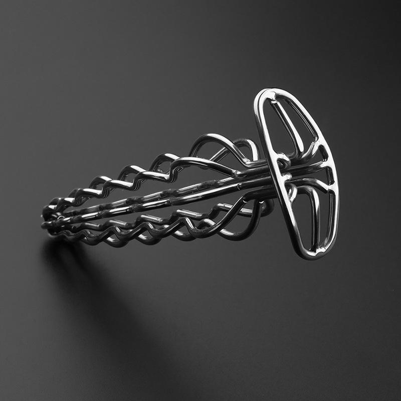 Metal Hollow Anal Plug for Self-Pleasure and Stimulation - Adult Sex Toy