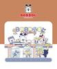 Bobodou Kids' Winter Cotton Boots - Thick, Velvet-Lined, Non-Slip Cartoon Design for Boys and Girls.