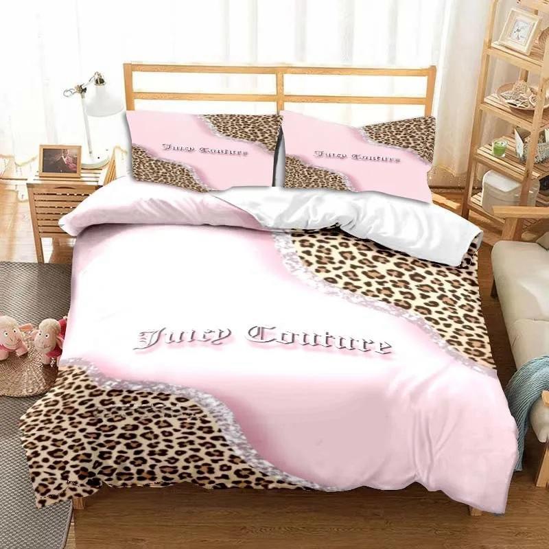 

Новий 3D Соковитий Кутюр Всесезонний Полуторний Комплект Постільної Білизни 3 Предмети Комплект Ковдри Покривало для Ліжка Двоспальний Королівський Чохол для Ковдри Домашній Текстиль EU King(240x220cm)