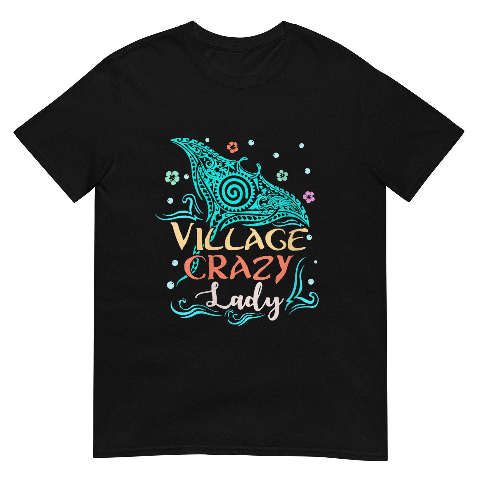 Village Crazy Lady Shirt L